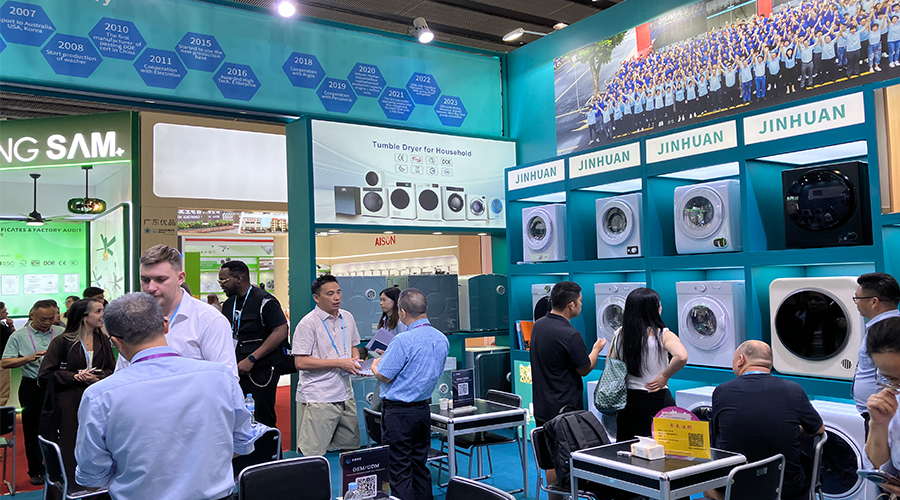 廣交會(huì)新老朋友齊聚，金環(huán)電器展位人氣旺