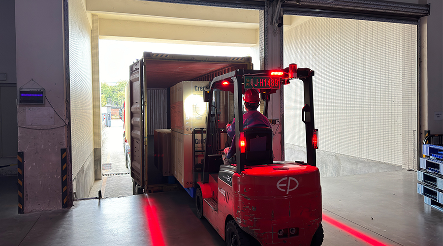 衣物烘干機(jī)出貨英國，開啟合作新篇