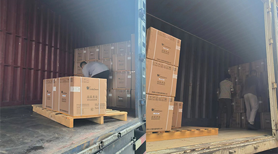 拼速度、高效率地完成國內(nèi)某知名品牌迷你洗衣機(jī)發(fā)貨