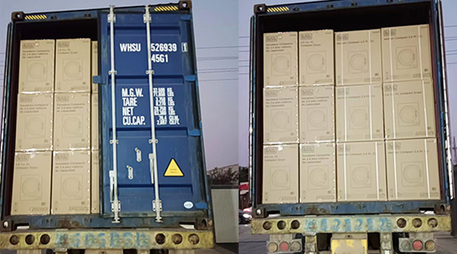 不分晝夜！完成客戶滾筒衣服烘干機(jī)發(fā)貨是職責(zé)所在