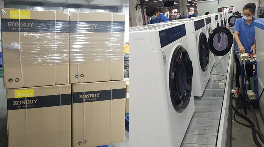 衣物烘干機電商訂單增多！金環(huán)電器加急生產(chǎn)不延誤發(fā)貨