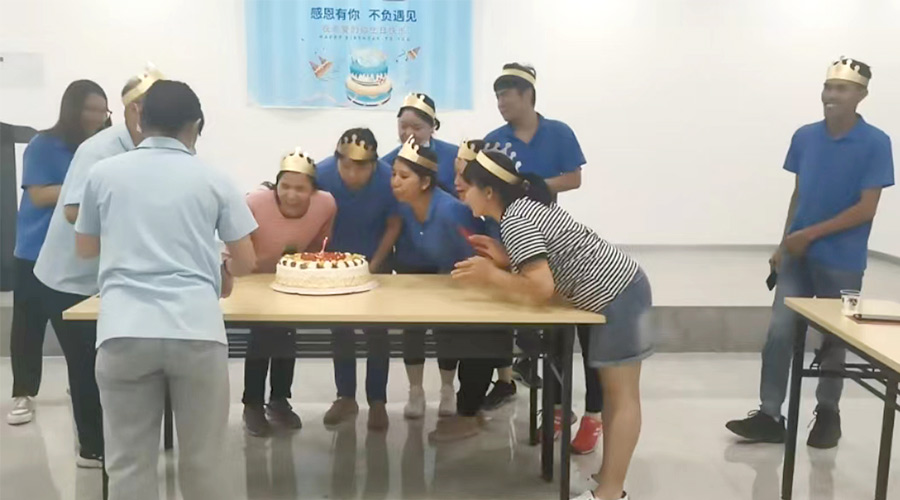 金環(huán)電器6月份員工生日會(huì)  美好如約而至！