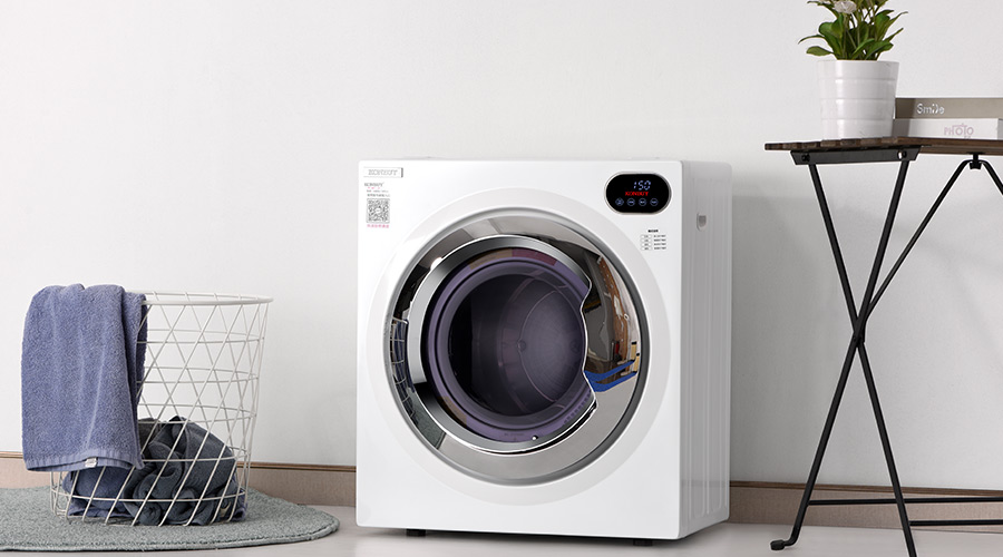 自然晾曬過(guò)的衣物灰塵多，家用衣物烘干機(jī)烘衣更干凈！