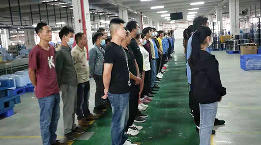 二十大寄語青年！金環(huán)電器開展關(guān)于二十大會議精神學習