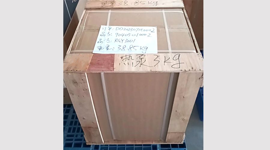 吸引客戶關(guān)注！金環(huán)電器熱泵滾筒干衣機(jī)小樣出貨國外