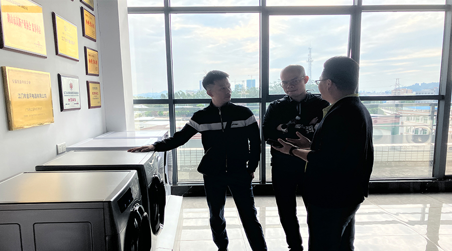 廣交會熱度延續(xù)，金環(huán)電器再迎考察團