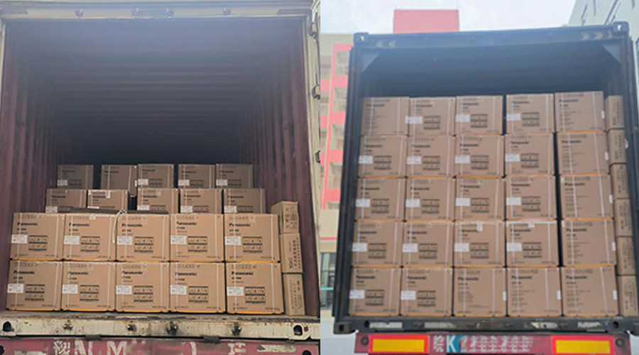 時(shí)間就是金錢！金環(huán)電器快速完成松下衣物烘干機(jī)發(fā)貨