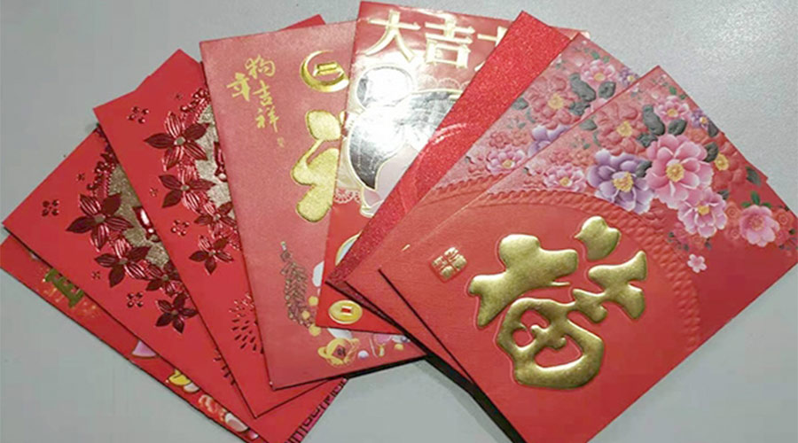 開工好彩頭！金環(huán)電器銷售部為員工派發(fā)開工紅包！