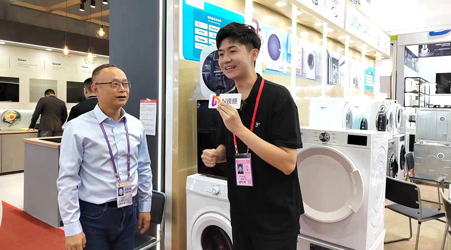 廣交會(huì)熱點(diǎn)！央視、新華網(wǎng)等媒體聚焦金環(huán)電器滾筒干衣機(jī)