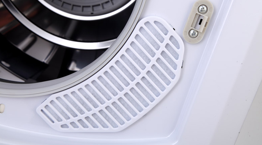 家用衣服烘干機配件：進風口過濾網(wǎng)構(gòu)成和安裝